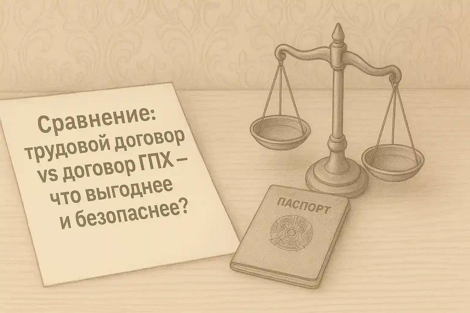 Трудовой договор vs договор ГПХ
