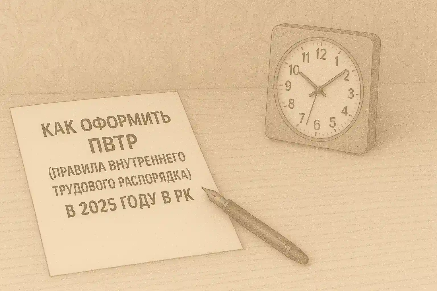 ПВТР в РК 2025